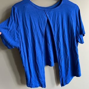Open Back Talula Royal Blue tee